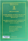 The trend of gender equality Changes of the women's position in the labor market in Vietnam and the US