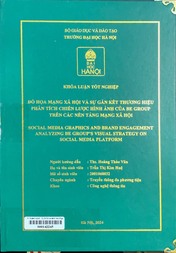 Social media graphics and brand engagement analyzing Be group's visual strategy on social media platform =