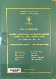浅谈节庆文化旅游开发的影响——以蒙古族那达慕大会为例 =