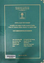 汉语与越南语形容词名词化现象研究 =