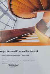 Object oriented program development Undergraduate programming coursebook