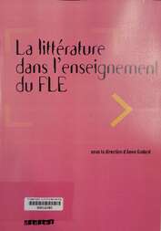 La littérature dans l'enseignement du FLE