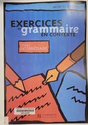 Exercices de grammaire en contexte