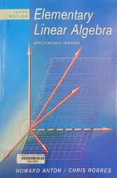 Elementary linear algebra